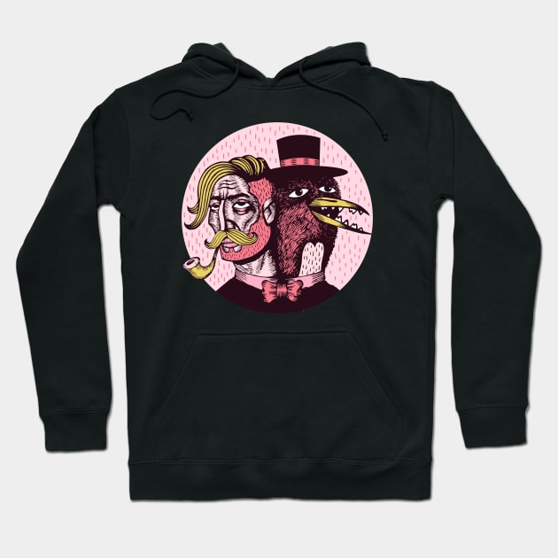 Two heads are better than one Hoodie by Super South Studios